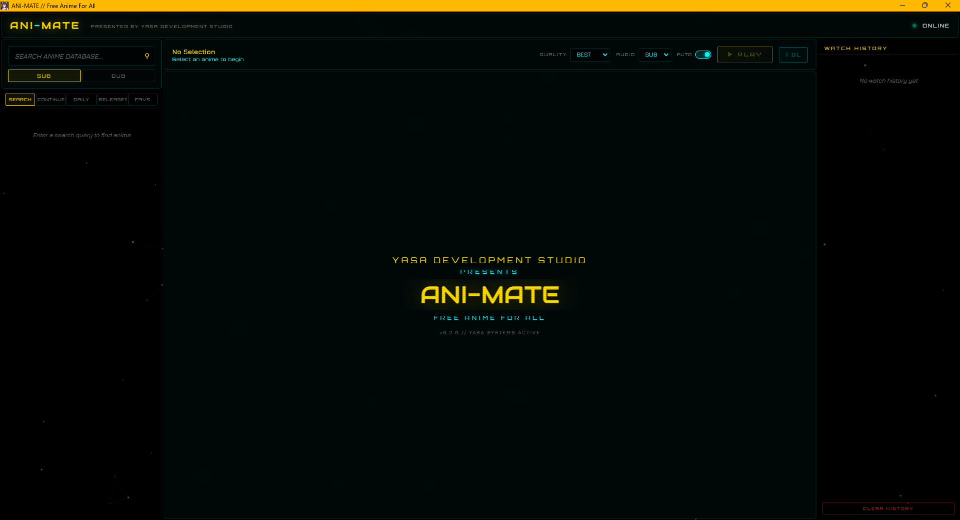 ANI-MATE - Free Anime Streaming App